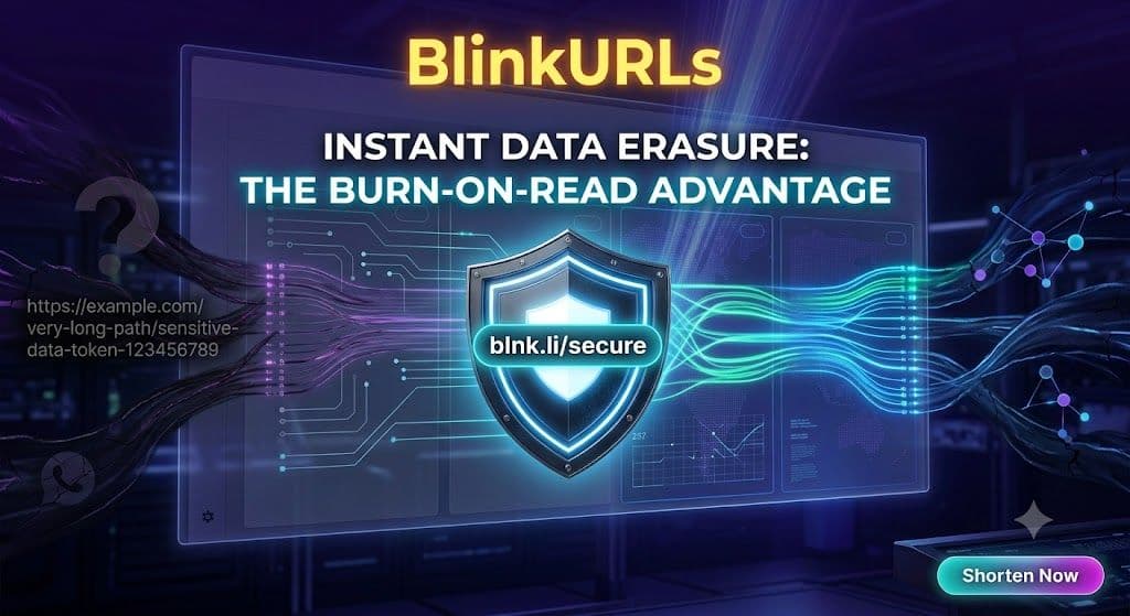 Burn on Read Link: Secure Self-Destructing URLs for Data